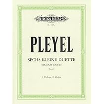 モーツァルト : 12のやさしい二重奏曲 KV 487/ペータース社/2本