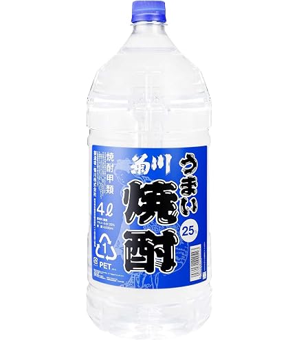 Amazon.co.jp: 25度 麦焼酎 こいむぎ やわらか 4L × 1ケース / 4本