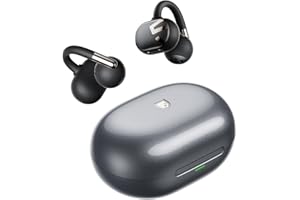 SOUNDPEATS (サウンドピーツ) Clip1 イヤーカフ ワイヤレスイヤホン オープンイヤーイヤホン LDAC/ハイレゾ/Dolby Audio/最大40時間再生/Bluetooth5.4 マルチポイント接続 専用アプリ IPX5 クリップ式