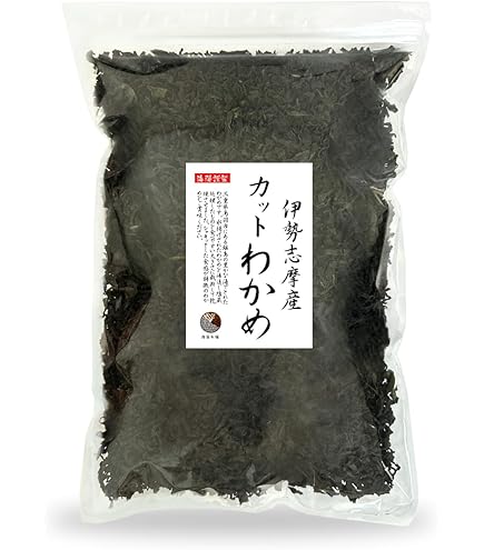 Amazon.co.jp: 三陸産 カットわかめ 乾燥（チャック袋入） 500g 乾燥