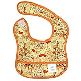 Bumkins Disney Baby Waterproof Starter Bib, Pooh Bear Woods, 6-9 Months by Disney [並行輸入品]