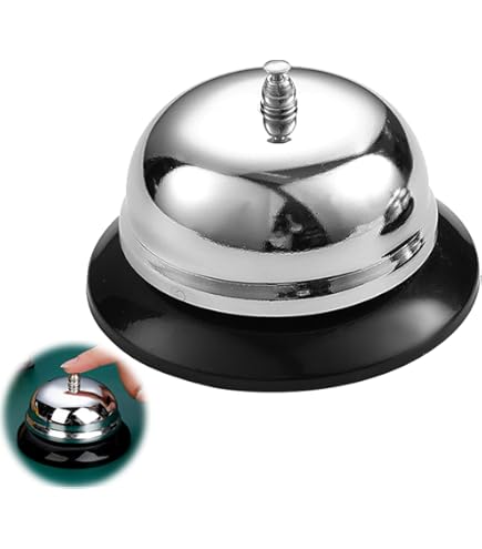 Amazon | AQUALOACH 卓上ベル 呼び鈴 チャイム コールベル 受付ベル