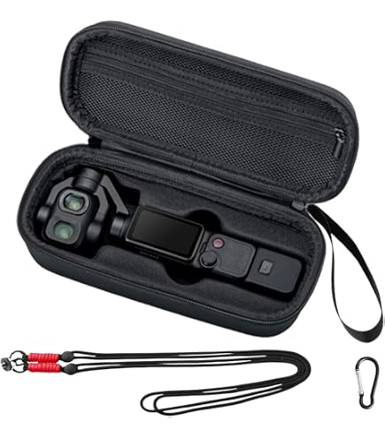 Amazon | DJI Osmo Pocket 用 縦型 キャリング ケース/セミフラップ