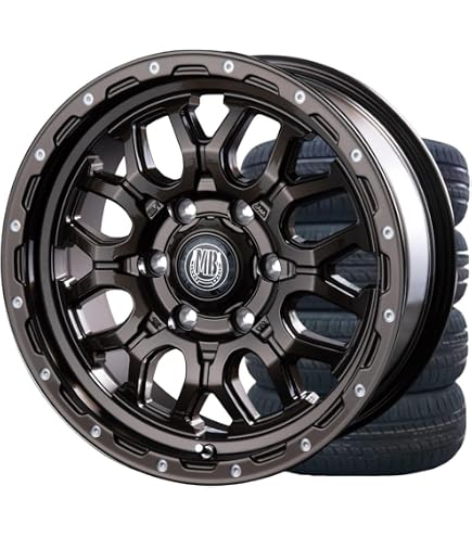 Amazon | ハイエース 15インチアルミホイールタイヤセット MUD BAHN XR