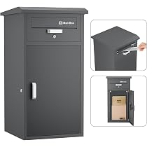 Amazon.co.jp: VARNIC 宅配ボックス DIY ポスト一体型 大容量 宅配BOX