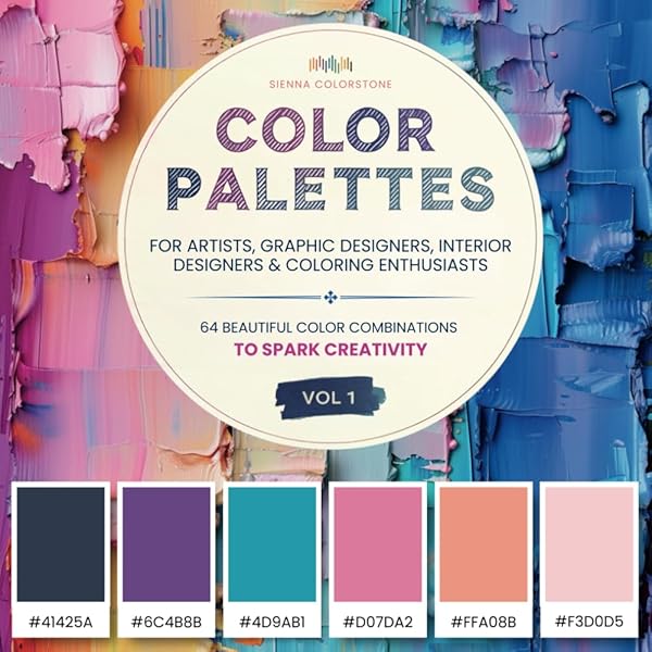 Amazon | Color Palette Book: 205 Color Schemes, Inspiration