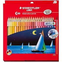 Amazon | ステッドラー(STAEDTLER) ルナ 水彩色鉛筆 (ルナ 水彩色鉛筆