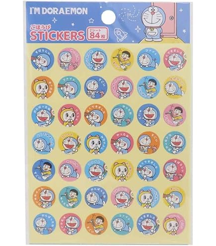 Amazon.co.jp: ドラえもん 50周年 トラベルステッカー (1) カラフル