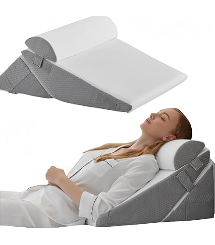 Amazon｜背もたれ クッション 180*50*20cm 三角クッション ベッド