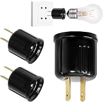 Amazon.co.jp : Pispoer ソケット変換コンセントアダプター E26用
