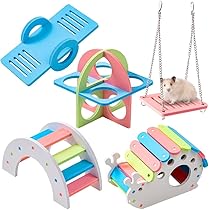ハムスター用ケージセット　別荘　ワープゾーン　踏み台　隠れ場　アスレチック ハムスター用ケージセット 別荘 ワープゾーン 踏み台 隠れ場