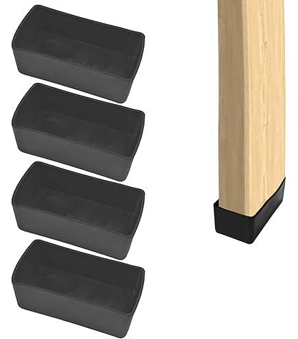Amazon.co.jp: 2x4木製ポストエンドキャップ - 4個 1.5インチ x 3.5
