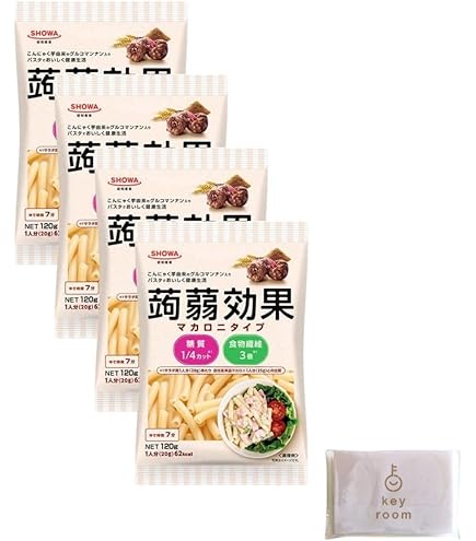 Amazon.co.jp: 昭和 蒟蒻効果(グルコマンナン入りマカロニタイプ) 120g