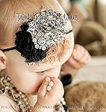 ☆トリプルシャビーローズとラインストーンのヘアバンド☆レオパード柄