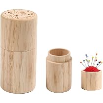 Amazon | 針山 ピンクッション 木製ベース 刺繍針クッションベース 針
