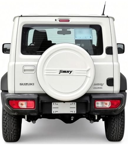 Amazon | APJ製 ジムニー JB23 JB23W 背面 タイヤカバー ハードタイプ