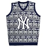 MLB Aztec醜いセーターベスト XL ブルー