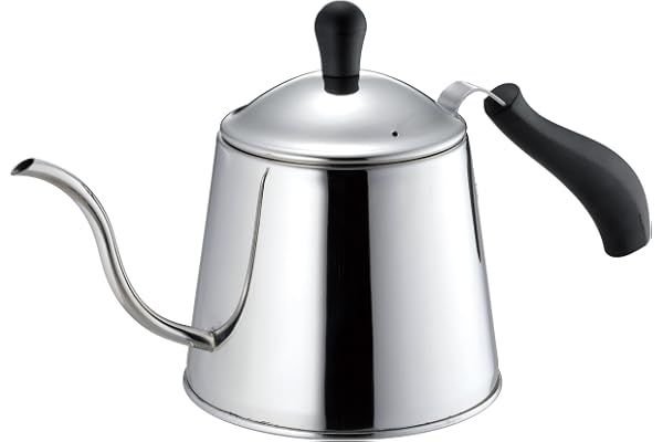 【オンライン限定】パール金属 コーヒー ドリップ ポット ケトル 1.1L ケットル ステンレス製 IH対応 AZ-7148