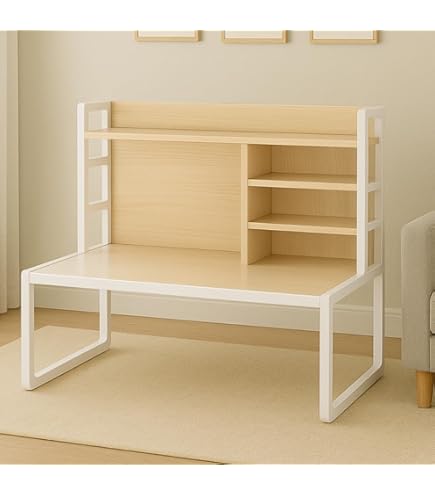 Amazon.co.jp: クロシオ NEW天然木ワンタッチ文机 幅96cm奥行45cm