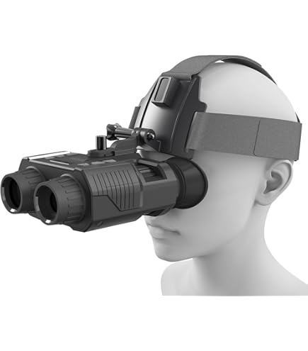 Amazon.co.jp: HUVIOVED NVG30 ナイトビジョン単眼ヘッドマウント/大人