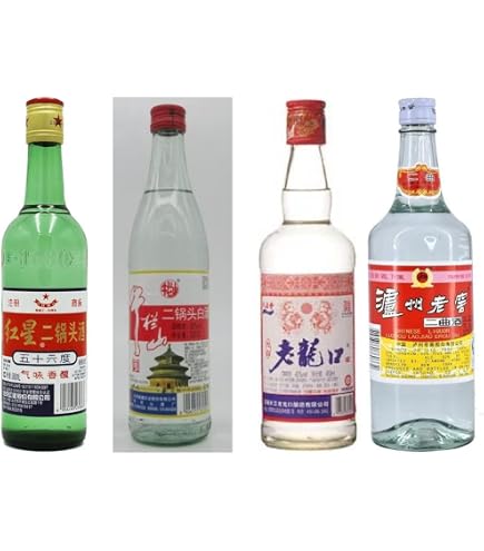Amazon.co.jp: 特制 紅星 二鍋頭酒（アルコードシュ） 56度 500ml入り 