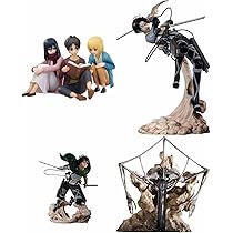 Amazon.co.jp: 一番くじ 進撃.の巨人 ~ 地鳴らし~ フィギュア 4体  