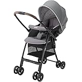 Aprica(アップリカ) A型ベビーカー カルーンエアー AD 1か月から36か月まで 軽量 両対面 (グレー) 2189465