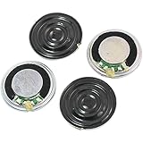 uxcell 内部磁石スピーカー 8Ω 1W 20mm マグネットスピーカー ラウンド 4個入り 20 x 2mm