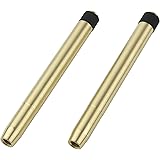ポッシュ(POSH) バイク用品 ヘビーウェイトナット M8タイプ 2本入り ハンドル内径14mm以上 真鍮製 031075-WN-10 バーエンドキャップ