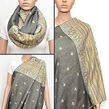 Breastfeeding Cover - Nursing Cover - Nursing Scarf - Nursing Infinity Scarf - Infinity Scarf (Gray 