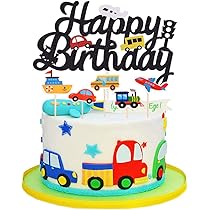 乗り物お誕生日ケーキデコレーション 61a-E5YOwjL._AC_UL210_SR210,