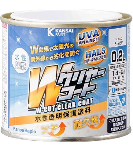 Amazon.co.jp: naxマルチエコ(3:1)GLクリヤー 1kgセット/日本ペイント
