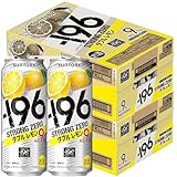 【糖類ゼロ プリン体ゼロ】 サントリー チューハイ-196 ストロングゼロ ダブルレモン [ チューハイ 500ml 48本 ] イチキューロク