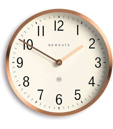 Amazon.co.jp: NEWGATE® クワッド壁掛け時計 | 大きな正方形光沢