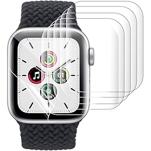 Xingmeng [6枚入り] Apple Watch Series 6/SE/5/4 44mm フィルム 用 アップル…