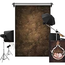 Amazon | Kate 2x3m 茶色背景 布 ライトブラウン ビンテージ