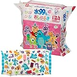 モンスターズ 純水 99% おしりふき 80枚入×6個 (日本製) パラベンフリー
