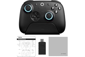 [正規品/日本語取扱説明書QRコード付属] 8BitDo Ultimate 2 Bluetooth コントローラー TMRジョイスティック採用 トリガーストップ搭載 Switch1/2スリープ解除機能付(※Switch2使用時アプデ必須) Switc
