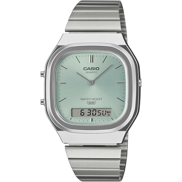 Amazon.co.jp: [カシオ] CASIO アナデジ ANA-DIGI クオーツ 腕時計