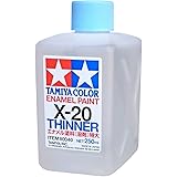 タミヤ カラー エナメル エナメル溶剤特大 (X-20 250ml) 80040