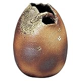 火色金彩花入(信楽焼) [16 x 22cm 1695g] 【花瓶】 | 料亭 旅館 和食器 飲食店 おしゃれ 食器 業務用