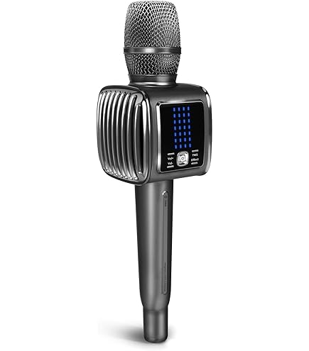 Bonaok Microphone BONAOK Wireless Bluetooth Karaoke Microphone,
