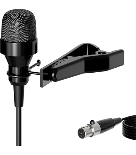 Omnidirectional Condenser Mic JK MIC-J 044 Lavalier Lapel