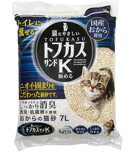 Amazon | トフカス 猫砂 REE 7L×4個 (ケース販売) | トフカス
