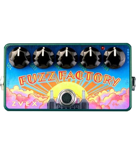 Amazon | ZVEX Effects Fuzz Factory Vexter Series Fuzz Guitar Pedal
