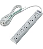 【120本セットバラ売可】エレコム(ELECOM) 電源タップ 7個口＋α Amazon.co.jp: エレコム 電源タップ タワー型 延長コード [ 12