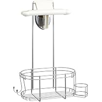 Amazon｜Belca ステンレス シャワーラック 1段 幅23×奥行13.3×高さ38.3