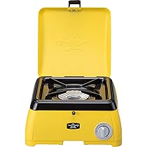 【未使用品】アラジン アウトドアカセットコンロ（１口） SAG-K29A(Y) Amazon | Aladdin (アラジン) ポータブル カセットコンロ