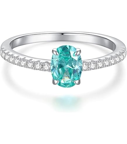 Amazon.co.jp: パライバ トルマリンリング フリーサイズ12.5号〜17号位