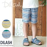 (ディラッシュ) DILASH星柄ジャガードハーフパンツ（５分丈）/夏 80 イエロー